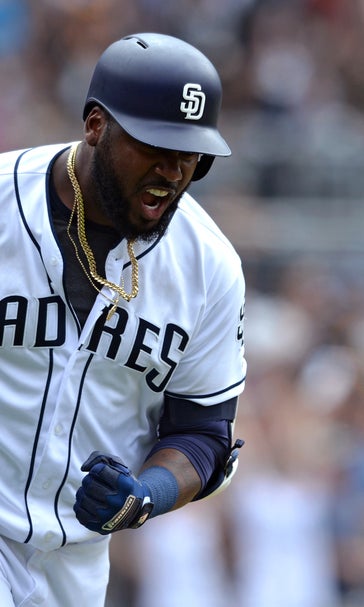 Reyes' 3-run homer lifts Padres to 8-7 win vs Brewers